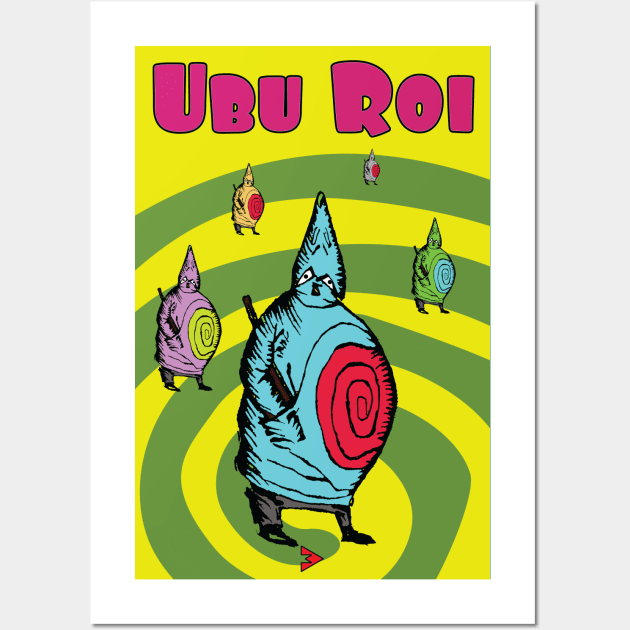 Ubu Roi and his Communal Gathering of Self Wall Art by Exile Kings 